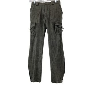 Coperni Gray Wool Blend Cargo Pants Size 2